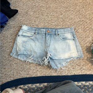 Blank NYC Light Blue Denim Women's Shorts